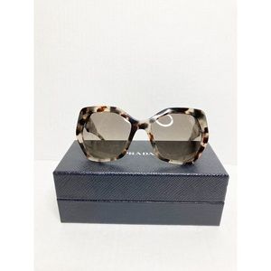Prada Sunglasses Tortoise Brown Gradient SPR16R with Prada Box